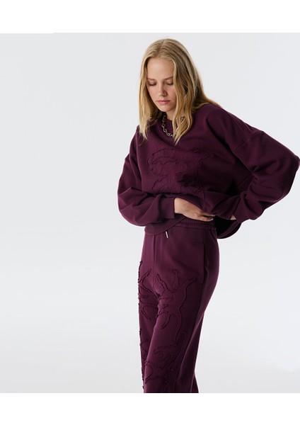 Aplikeli Sweatshırt TW6250091030035 fiyatları