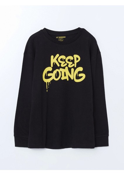 Lcw Kids Siyah Bisiklet Yaka Erkek Çocuk Pijama Takımı fırsatları