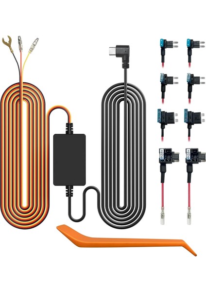 Usb-C 4A Acc Hardwire Kit, Pil Deşarj Koruma, 24/7 Park Izleme