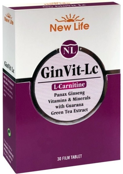 Ginvit Lc 30 Tablet
