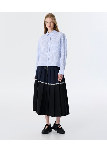 Slogan Şeritli Bluz TW6250006076089 modelleri