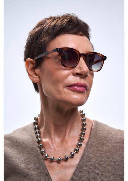 Nova Vintage Leopard Blue Güneş Gözlüğü fiyatları