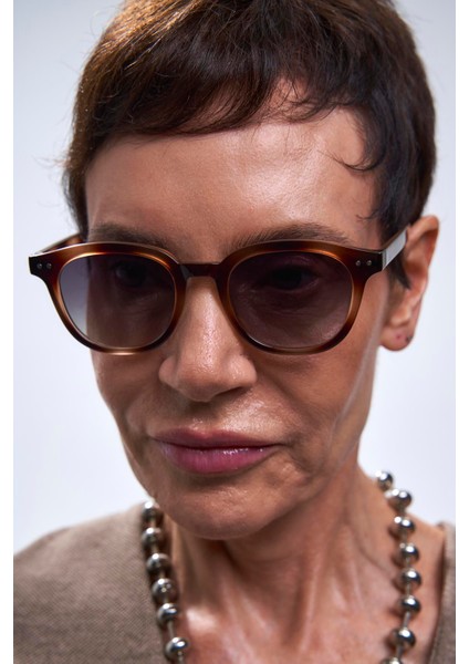 Nova Vintage Leopard Blue Güneş Gözlüğü fırsatları