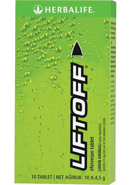 Liftoff® Efervesan Içecek Limon Aromalı