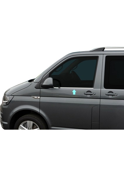 Cam Çıtaları Krom 2 Parça T6 Transporter Van 2015 ve Sonrası Modeller Için fiyatları
