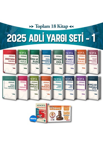 2025 Adli Yargı Hâkimlik Seti -1