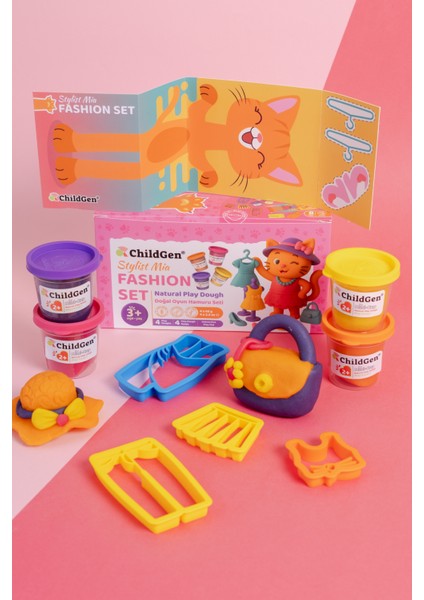 Doğal Oyun Hamuru Sevimli Patiler - Fashion Set indirimleri