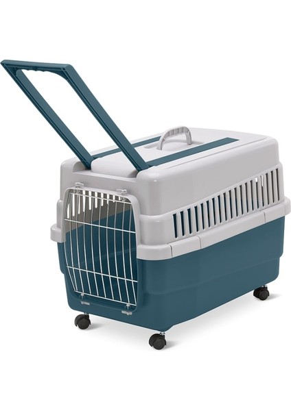 Imac Kim 60 Tekerlekli Köpek Taşıma Çantası Mavi 60 x 40 x 45 cm