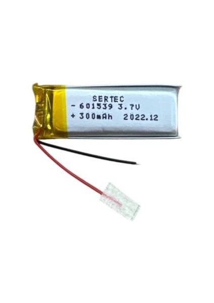 601539 3.7V 300 Mah Li-Polymer Pil DEVRELI/1.5A (491491)