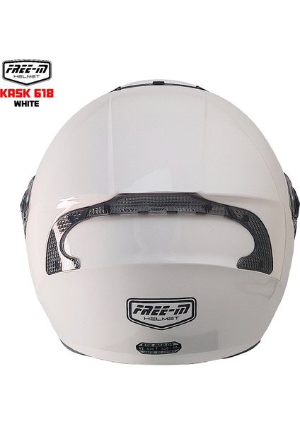 618 Güneş Vizörlü Açık Kask (Beyaz) modelleri