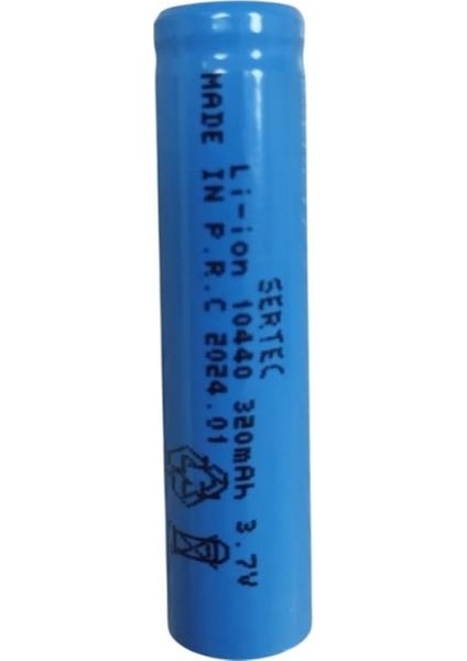 3.7V Li-Ion 10440 - 320 Mah 1c Şarjlı Pil (491491)