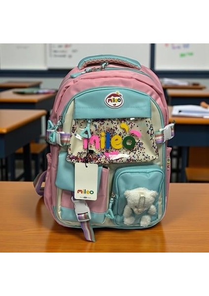 Teddy Çok Gözlü Okul Çantası