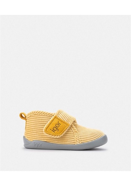 Çocuk Homie Pana Ev Ayakkabısı Sarı W10310-8