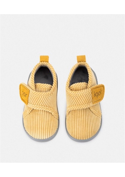 Çocuk Homie Pana Ev Ayakkabısı Sarı W10310-8 modelleri