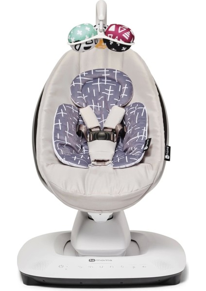4moms Mamaroo 5.0 Çift Yönlü Yenidoğan Destek Pedi Dark Grey Plus