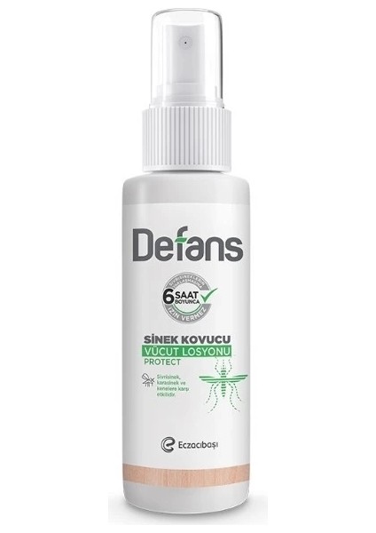 Defans Protect Sinek Kovucu Vücut Spreyi 50 ml