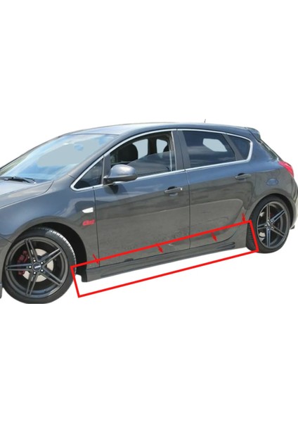 Opel Astra J Hb/sedan 2012-2015 Custom Model Marşpiyel (( Boyasız ))