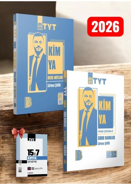2026 Tyt Kimya Video Destekli Konu Anlatımı Ders Notları ve Soru Bankası Seti-Tyt Kimya Deneme