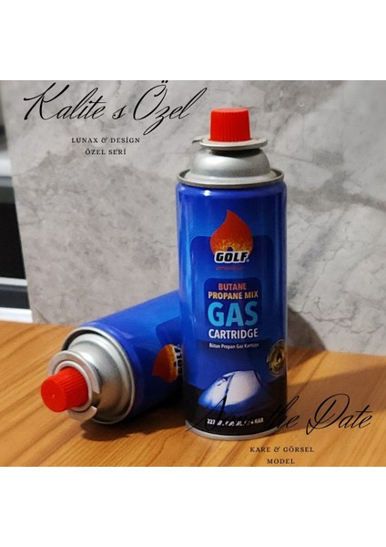 Bütan Propan Gaz Kartuşu 227 ml