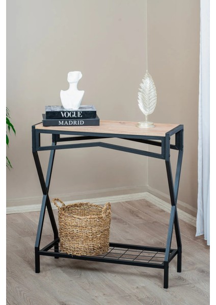 Modern Metal Dresuar – Ahşap & Metal