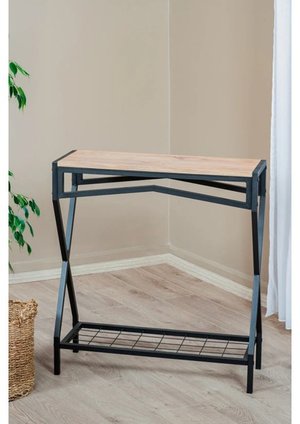 Modern Metal Dresuar – Ahşap & Metal