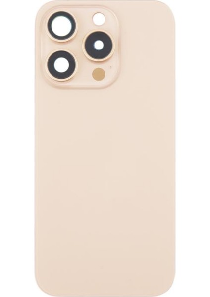 Apple iPhone 16 Pro Uyumlu Kamera Camlı Batarya Kapağı + Magsafe Flex