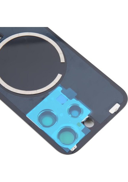 Apple iPhone 16 Pro Uyumlu Kamera Camlı Batarya Kapağı + Magsafe Flex modelleri