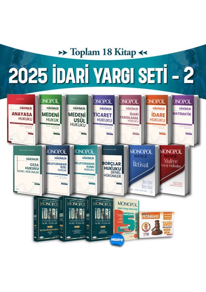 2025 idari Yargı Hâkimlik Seti -2