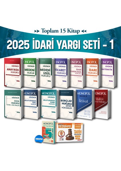 2025 Idari Yargı Hâkimlik Seti -1