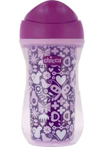 Chicco Isı Yalıtımlı Active Bardak 14 Ay+ 266 ml - Purple
