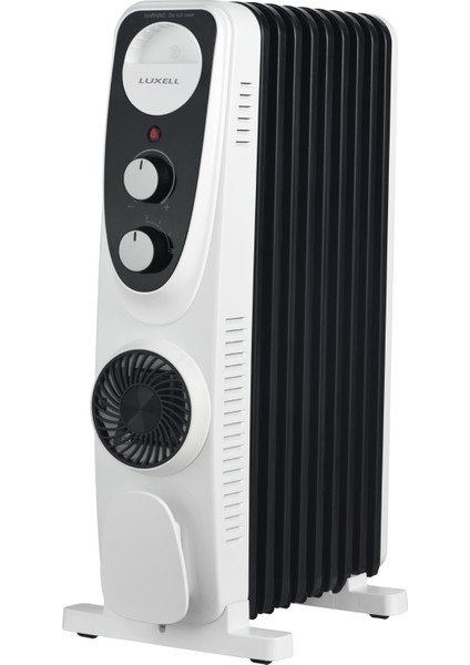 LUX09-FP-BW 9 Dilim 2400 Watt Turbo Fanlı Yağlı Radyatör