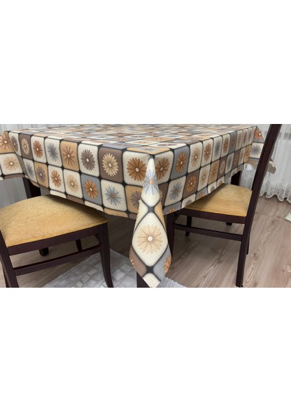 astarlı Elyaf Tabanlı Silinebilir Hijyenik Muşamba Pvc Masa Örtüsü 1249-2 modelleri