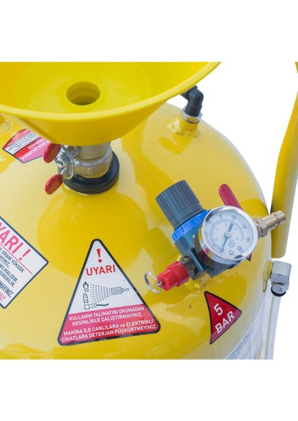 100 Litre Köpük ve Sıvı Püskürtme Tankı Tekerlekli fırsatları