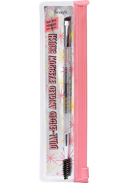 Dual-Ended Angled Eyebrow Brush - Göz Farı Fırçası Powmade Brush fiyatları