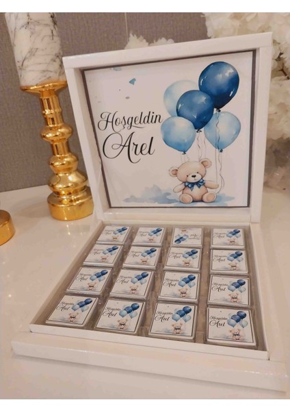 armagan bebek nikah sekerleri Bebek Hediyelik Çikolata 48li Karton Kutu fiyatları
