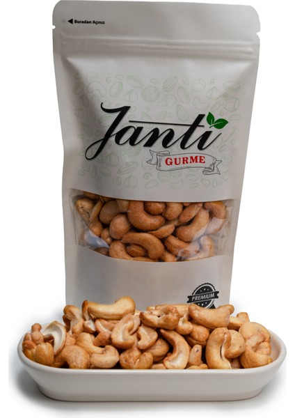 Yağsız Kavrulmuş Kaju 1 Kg Jumbo