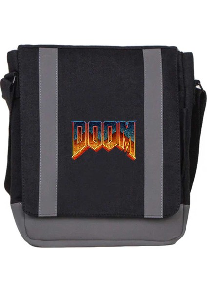 Heybe Çanta Doom Vintage Siyah Renk