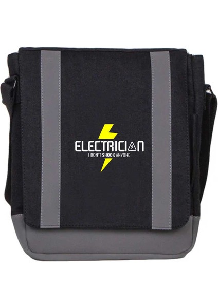 Heybe Çanta Elektrikçi Siyah Renk
