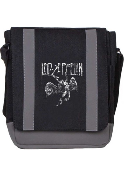 Heybe Çanta LED Zeppelin Failing Angel Siyah Renk
