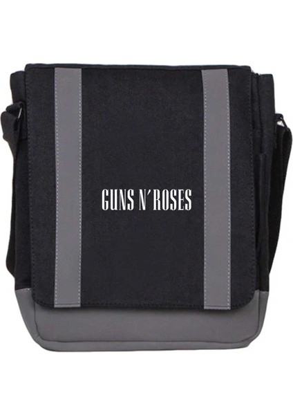 Heybe Çanta Guns N Roses Logo Siyah Renk