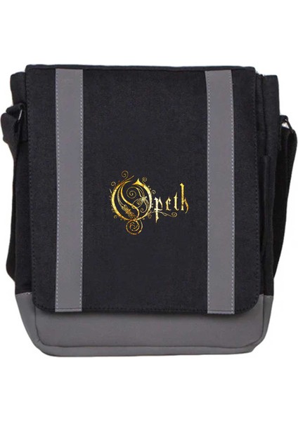 Heybe Çanta Opeth Logo Classic Siyah Renk