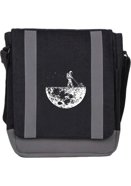 Heybe Çanta Moon Life Siyah Renk