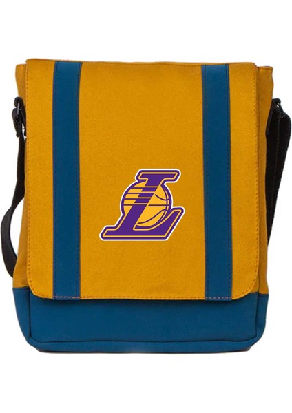 Heybe Çanta Los Angeles Lakrs Logo Sarı Renk