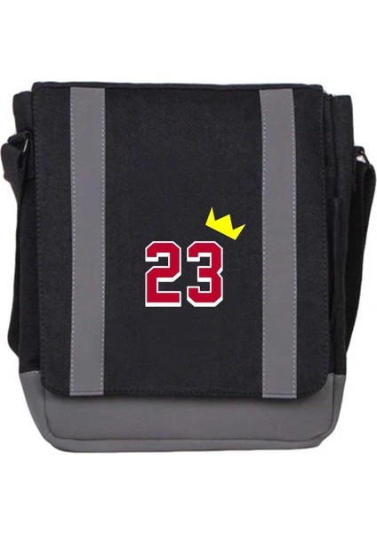 Heybe Çanta Michael Jordn 23 King Siyah Renk