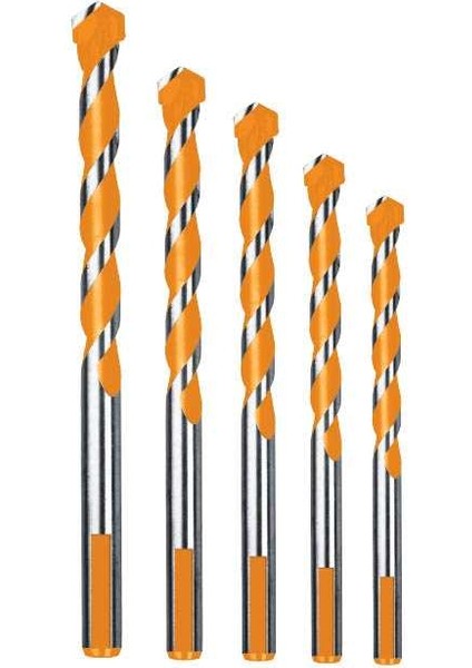 Multı Matkap Ucu Seti 5-6-7-8-10 mm