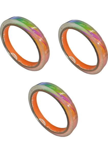 Büro Bandı Büyük Bant Makinesi Uyumlu Şeffaf Bant 60 Metre 12 mm Ince Selobant Bant- 3 Adet