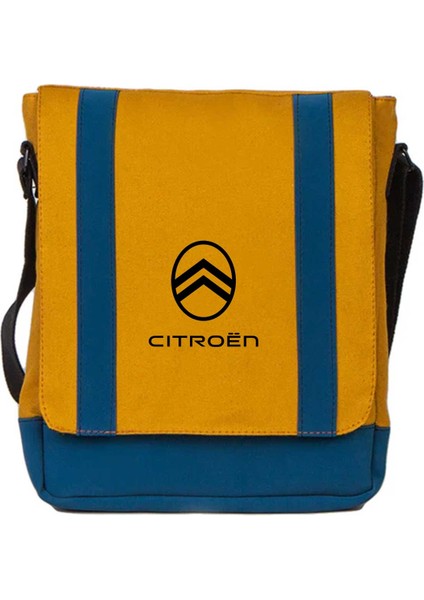 Heybe Çanta Citroen New Logo Sarı Renk