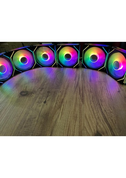 Dragon 6lı Fan Seti