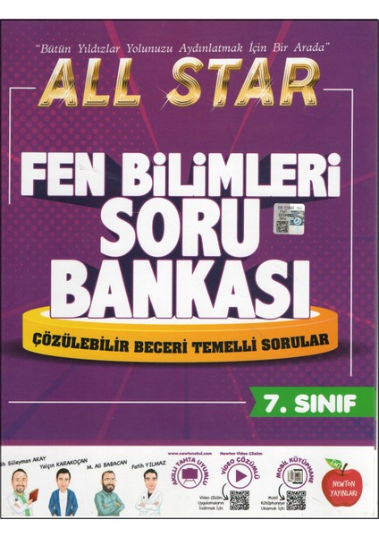Newton 7. Sınıf All Star Fen Bilimleri Soru Bankası