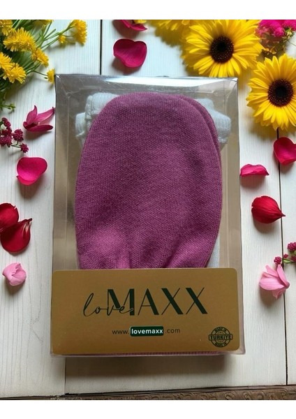 Kız Ikili Eldiven Set Fuşya